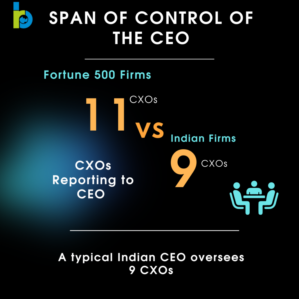 CEO Portrait 2024 - Span of control of CEO